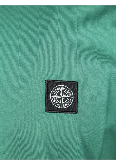 t-shirt 2100027 uomo verde STONE ISLAND | L1S15 2100027 S0013V005H